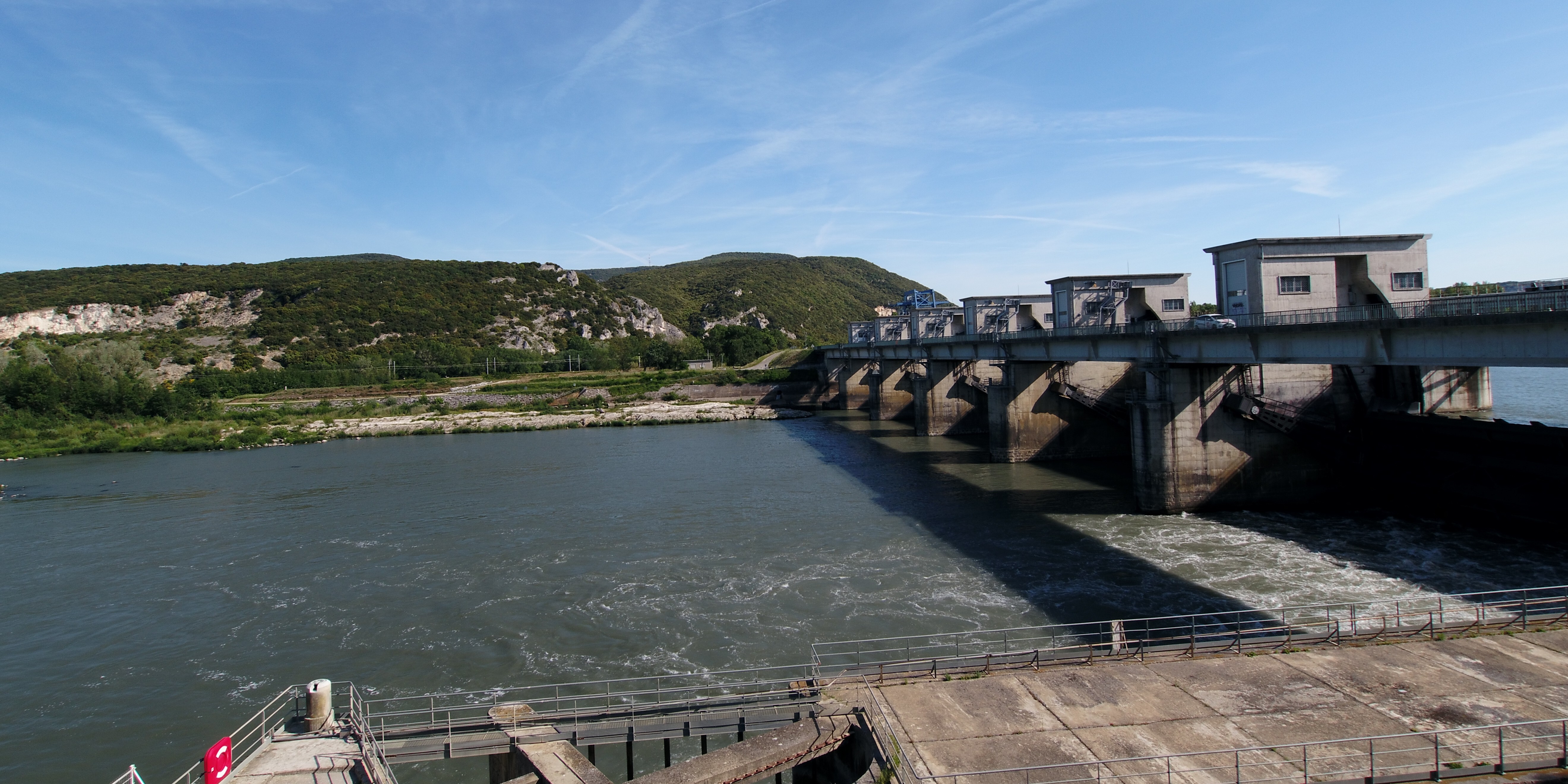 Captation vido au barrage de Donzre